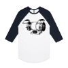 AS Colour - 3/4 Raglan Baseball Sleeve Tee Thumbnail