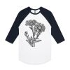 AS Colour - 3/4 Raglan Baseball Sleeve Tee Thumbnail