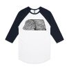 AS Colour - 3/4 Raglan Baseball Sleeve Tee Thumbnail