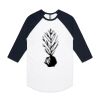 AS Colour - 3/4 Raglan Baseball Sleeve Tee Thumbnail