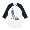 AS Colour - 3/4 Raglan Baseball Sleeve Tee Thumbnail