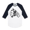 AS Colour - 3/4 Raglan Baseball Sleeve Tee Thumbnail