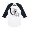 AS Colour - 3/4 Raglan Baseball Sleeve Tee Thumbnail