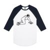 AS Colour - 3/4 Raglan Baseball Sleeve Tee Thumbnail
