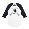AS Colour - 3/4 Raglan Baseball Sleeve Tee Thumbnail
