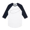 AS Colour - 3/4 Raglan Baseball Sleeve Tee Thumbnail