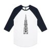 AS Colour - 3/4 Raglan Baseball Sleeve Tee Thumbnail