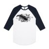 AS Colour - 3/4 Raglan Baseball Sleeve Tee Thumbnail