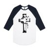 AS Colour - 3/4 Raglan Baseball Sleeve Tee Thumbnail