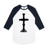AS Colour - 3/4 Raglan Baseball Sleeve Tee Thumbnail
