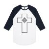 AS Colour - 3/4 Raglan Baseball Sleeve Tee Thumbnail