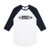 AS Colour - 3/4 Raglan Baseball Sleeve Tee Thumbnail