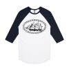 AS Colour - 3/4 Raglan Baseball Sleeve Tee Thumbnail