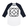 AS Colour - 3/4 Raglan Baseball Sleeve Tee Thumbnail