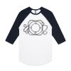 AS Colour - 3/4 Raglan Baseball Sleeve Tee Thumbnail
