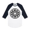 AS Colour - 3/4 Raglan Baseball Sleeve Tee Thumbnail