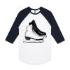 AS Colour - 3/4 Raglan Baseball Sleeve Tee Thumbnail