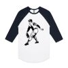 AS Colour - 3/4 Raglan Baseball Sleeve Tee Thumbnail