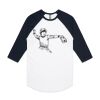AS Colour - 3/4 Raglan Baseball Sleeve Tee Thumbnail