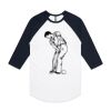 AS Colour - 3/4 Raglan Baseball Sleeve Tee Thumbnail