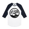 AS Colour - 3/4 Raglan Baseball Sleeve Tee Thumbnail