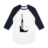 AS Colour - 3/4 Raglan Baseball Sleeve Tee Thumbnail