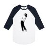 AS Colour - 3/4 Raglan Baseball Sleeve Tee Thumbnail
