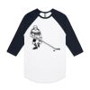 AS Colour - 3/4 Raglan Baseball Sleeve Tee Thumbnail