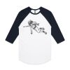 AS Colour - 3/4 Raglan Baseball Sleeve Tee Thumbnail