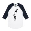 AS Colour - 3/4 Raglan Baseball Sleeve Tee Thumbnail