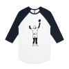 AS Colour - 3/4 Raglan Baseball Sleeve Tee Thumbnail