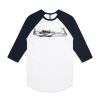 AS Colour - 3/4 Raglan Baseball Sleeve Tee Thumbnail