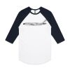 AS Colour - 3/4 Raglan Baseball Sleeve Tee Thumbnail