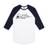 AS Colour - 3/4 Raglan Baseball Sleeve Tee Thumbnail