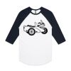AS Colour - 3/4 Raglan Baseball Sleeve Tee Thumbnail