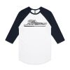 AS Colour - 3/4 Raglan Baseball Sleeve Tee Thumbnail