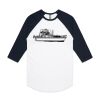 AS Colour - 3/4 Raglan Baseball Sleeve Tee Thumbnail