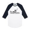 AS Colour - 3/4 Raglan Baseball Sleeve Tee Thumbnail