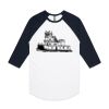 AS Colour - 3/4 Raglan Baseball Sleeve Tee Thumbnail