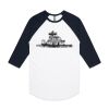 AS Colour - 3/4 Raglan Baseball Sleeve Tee Thumbnail