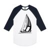 AS Colour - 3/4 Raglan Baseball Sleeve Tee Thumbnail