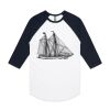 AS Colour - 3/4 Raglan Baseball Sleeve Tee Thumbnail