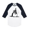 AS Colour - 3/4 Raglan Baseball Sleeve Tee Thumbnail