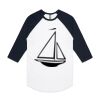AS Colour - 3/4 Raglan Baseball Sleeve Tee Thumbnail