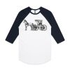 AS Colour - 3/4 Raglan Baseball Sleeve Tee Thumbnail