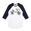 AS Colour - 3/4 Raglan Baseball Sleeve Tee Thumbnail