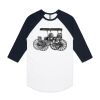 AS Colour - 3/4 Raglan Baseball Sleeve Tee Thumbnail
