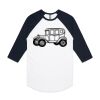 AS Colour - 3/4 Raglan Baseball Sleeve Tee Thumbnail