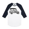 AS Colour - 3/4 Raglan Baseball Sleeve Tee Thumbnail
