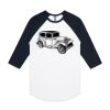 AS Colour - 3/4 Raglan Baseball Sleeve Tee Thumbnail